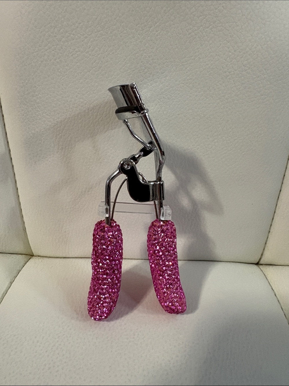 Pink Glitter Eyelash Curler